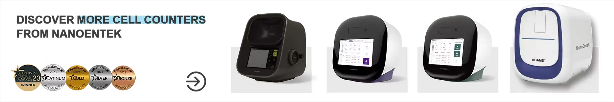 Discover more Cell Counters from NanoEntek